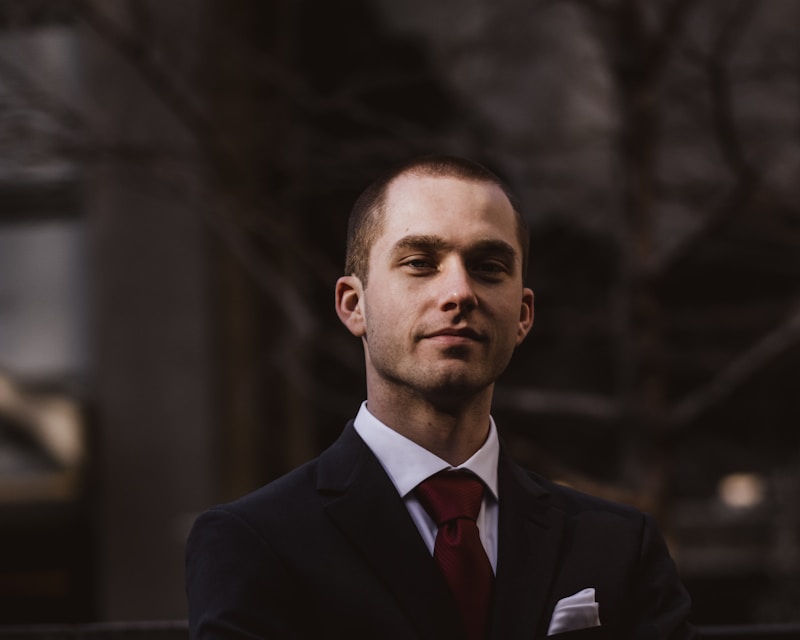 Portrait of David Thompson, Project Manager
