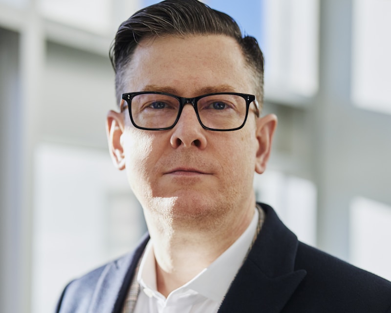 Portrait of James Carter, Managing Director